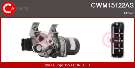 Valytuvo variklis CASCO - WYCIERACZKI MECHANIZM SILNIK CWM15122AS