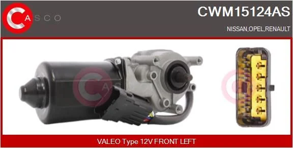 Valytuvo variklis casco CWM15124AS