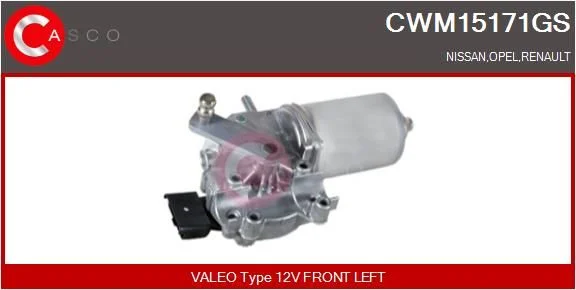 Valytuvo variklis CASCO - WYCIERACZKI MECHANIZM SILNIK CWM15171GS