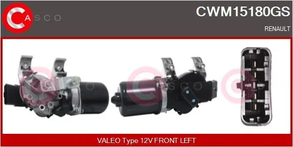 Valytuvo variklis casco CWM15180GS