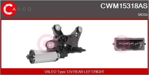 Valytuvo variklis casco CWM15318AS