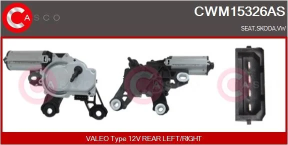 Valytuvo variklis casco CWM15326AS