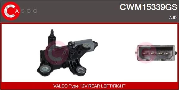 Valytuvo variklis casco CWM15339GS
