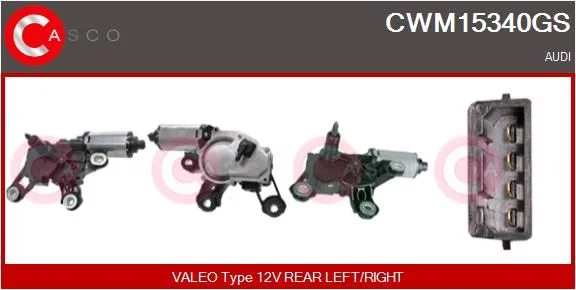 Valytuvo variklis casco CWM15340GS
