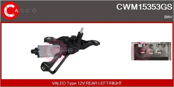Valytuvo variklis casco CWM15353GS