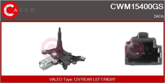 Valytuvo variklis casco CWM15400GS