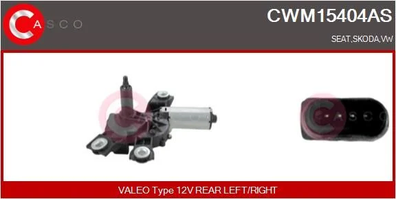 Valytuvo variklis casco CWM15404AS