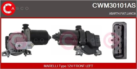 Valytuvo variklis CASCO - WYCIERACZKI MECHANIZM SILNIK CWM30101AS