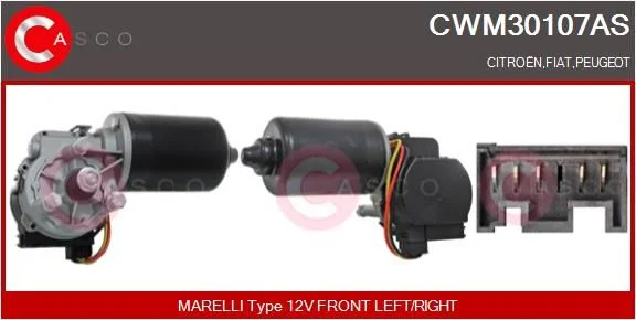 Valytuvo variklis casco CWM30107AS