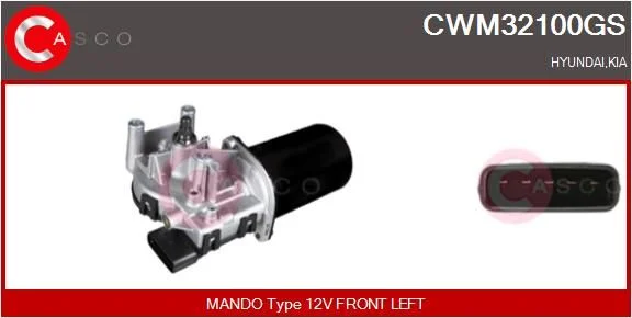 Valytuvo variklis casco CWM32100GS