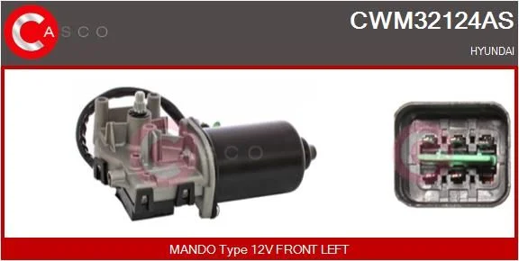 Valytuvo variklis casco CWM32124AS