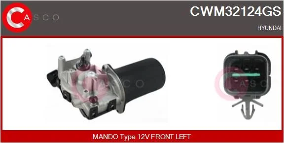Valytuvo variklis casco CWM32124GS