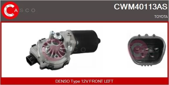 Valytuvo variklis casco CWM40113AS