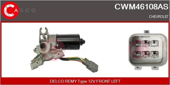 Valytuvo variklis casco CWM46108AS