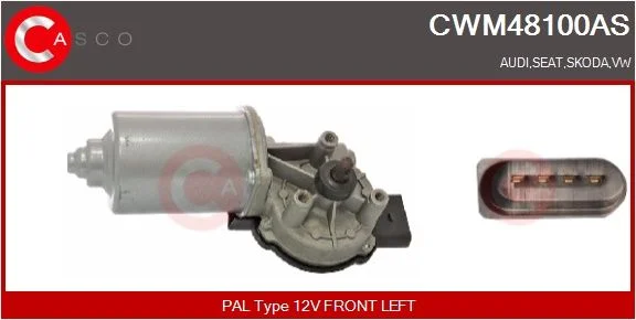 Valytuvo variklis CASCO - WYCIERACZKI MECHANIZM SILNIK CWM48100AS