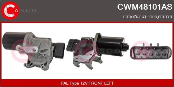 Valytuvo variklis casco CWM48101AS