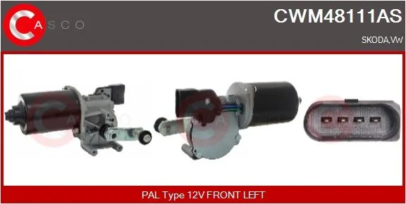Valytuvo variklis casco CWM48111AS