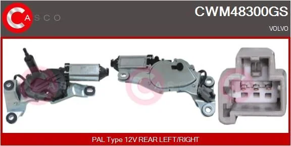 Valytuvo variklis casco CWM48300GS