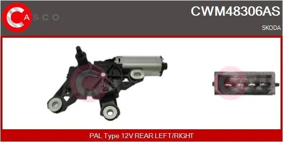 Valytuvo variklis casco CWM48306AS