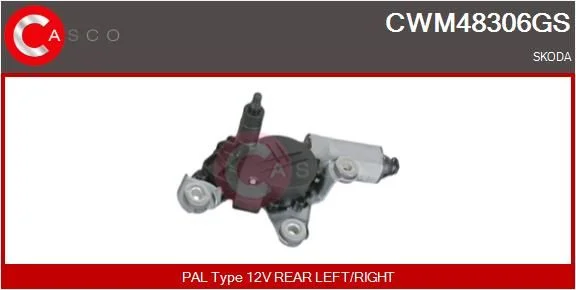 Valytuvo variklis casco CWM48306GS