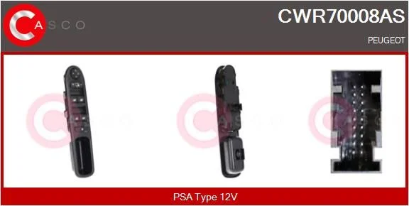 Jungiklis, lango pakėliklis casco CWR70008AS