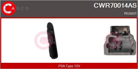 Jungiklis, lango pakėliklis casco CWR70014AS