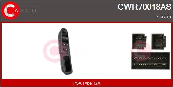 Jungiklis, lango pakėliklis casco CWR70018AS