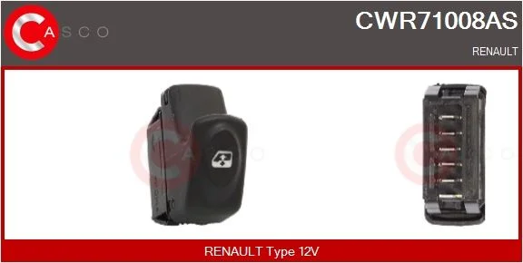 Jungiklis, lango pakėliklis casco CWR71008AS
