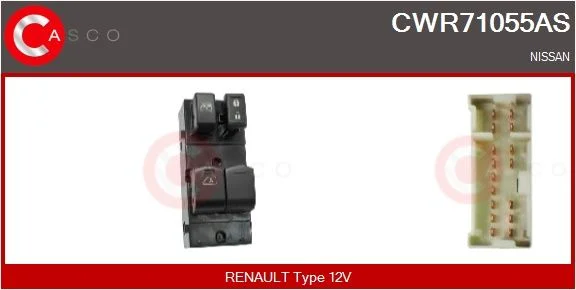 Jungiklis, lango pakėliklis casco CWR71055AS