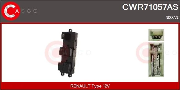 Jungiklis, lango pakėliklis casco CWR71057AS