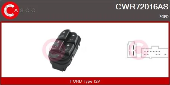 Jungiklis, lango pakėliklis casco CWR72016AS
