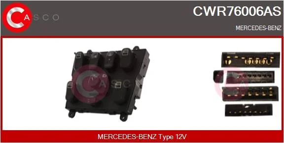 Jungiklis, lango pakėliklis casco CWR76006AS