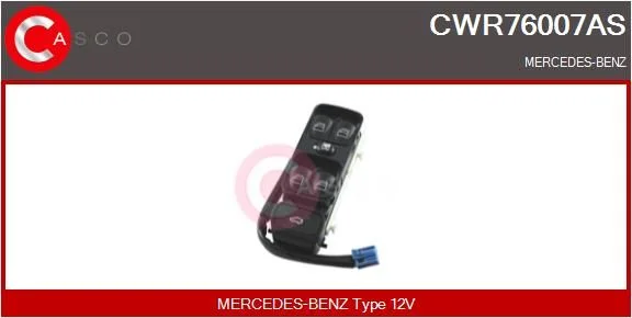 Jungiklis, lango pakėliklis casco CWR76007AS