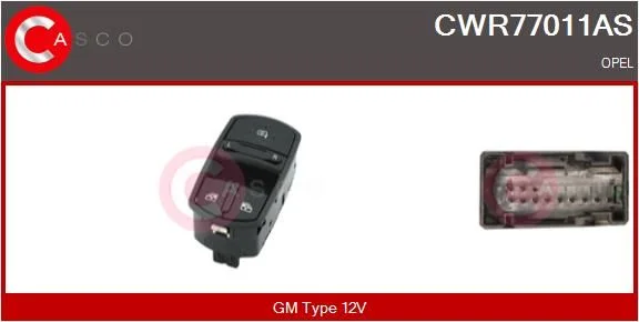 Jungiklis, lango pakėliklis casco CWR77011AS