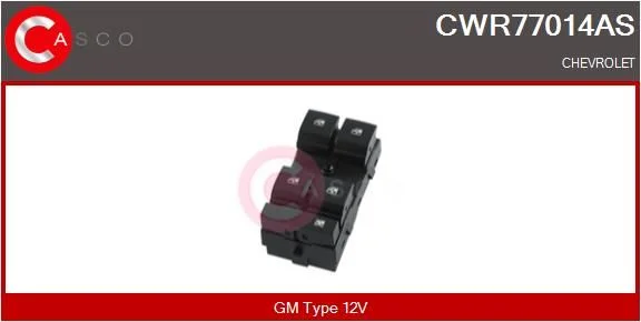 Jungiklis, lango pakėliklis casco CWR77014AS