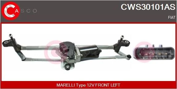 Langų valytuvų sistema casco CWS30101AS