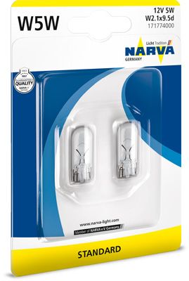 Bulb, direction indicator NARVA 171774000