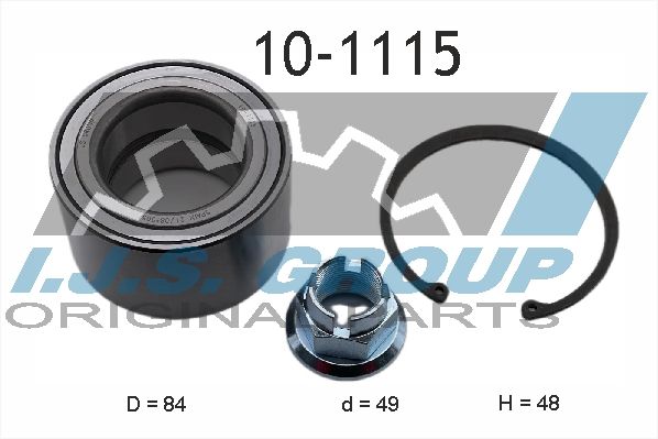 Wheel Bearing Kit IJS GROUP 10-1115