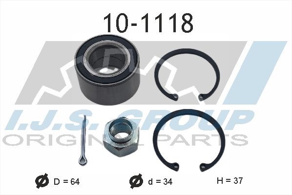 Wheel Bearing Kit IJS GROUP 10-1118