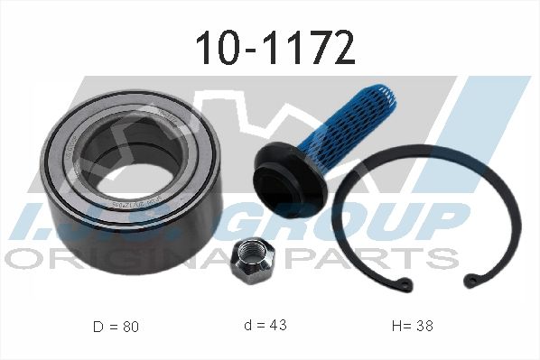 Wheel Bearing Kit IJS GROUP 10-1172