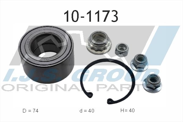 Wheel Bearing Kit IJS GROUP 10-1173