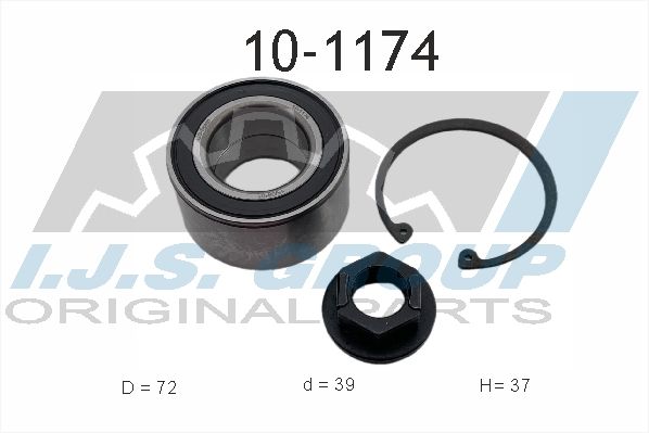 Wheel Bearing Kit IJS GROUP 10-1174