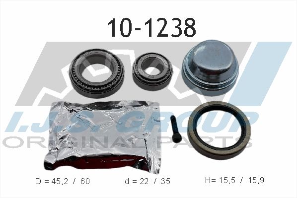 Wheel Bearing Kit IJS GROUP 10-1238