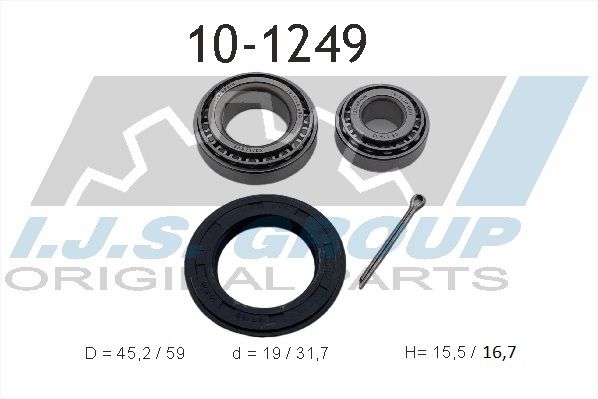 Wheel Bearing Kit IJS GROUP 10-1249