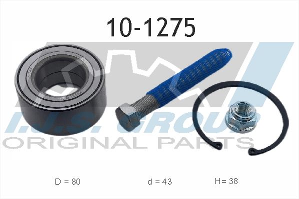 Wheel Bearing Kit IJS GROUP 10-1275