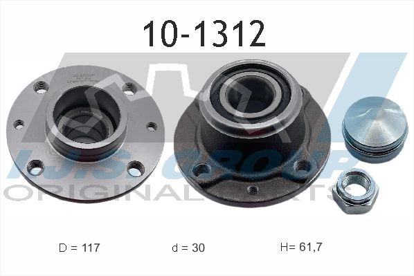 Wheel Bearing Kit IJS GROUP 10-1312