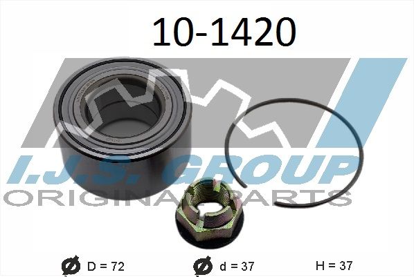 Wheel Bearing Kit IJS GROUP 10-1420