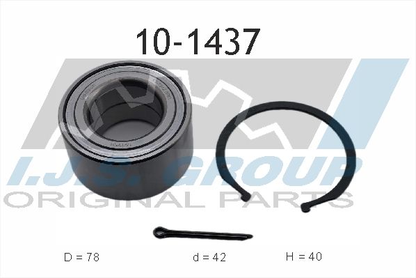 Wheel Bearing Kit IJS GROUP 10-1437