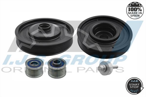 Belt Pulley Set, crankshaft IJS GROUP 17-1031KSET