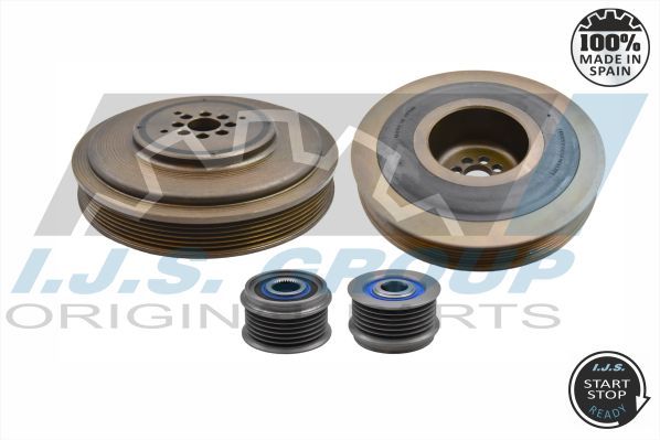 Belt Pulley Set, crankshaft IJS GROUP 17-1098KIT